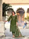 Lady Leela Vara Viscose Embroidered Kurti Pant With Dupatta Collection